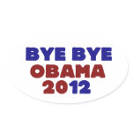 Bye Bye Obama 2012 Stickers