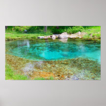 Byrds Mill Spring - Colour Saturated Poster