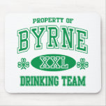 Byrne Irish Drinking Team Mouse Pad