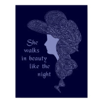 Byron's Lady Poster posters