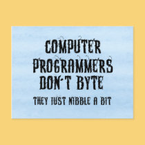 Byting Programmers postcards