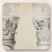 Byzantine capitals from columns in the nave of the coaster