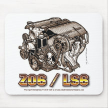 C6 Z06 LS6 MOUSEPADS