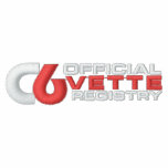 C6VR Logo Embroidered AA Thermal Fleece Zip Hoodie