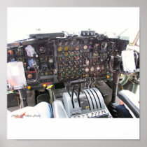 C-130A Cockpit Print