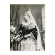 C. 1880 Queen Victoria of England Post Card