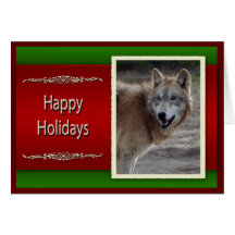 c-2011-grey-wolf-041 greeting card