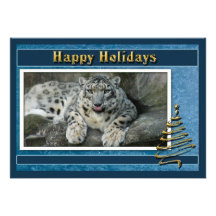 c-2011-snow-leopard-037 invitation personnalisable