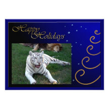c-2011-white-tiger-035 cartons d'invitation personnalisés