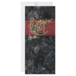 "C" bookmark with quote rack cards