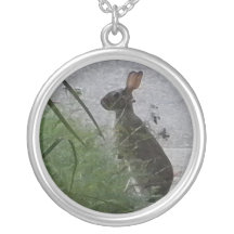 C.C collier chanceux de lapin