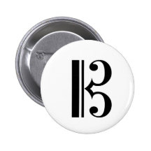 C-Clef Button