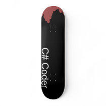 C# Coder Custom Skate Board