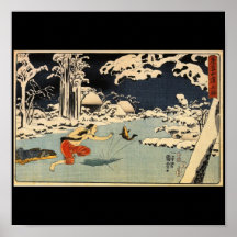 C. de peinture japonais 1800's poster