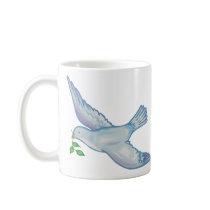 C - Dove of Peace Coffee Mugs