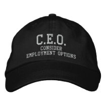 C.E.O. Embroidered Hat