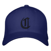 C EMBROIDERED BASEBALL CAPS