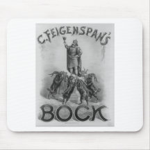 C. Feigenspan's Bock Beer 1887 Mouse Pad