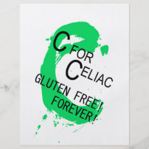 C is for Celiac Gluten Free Forever Flyers