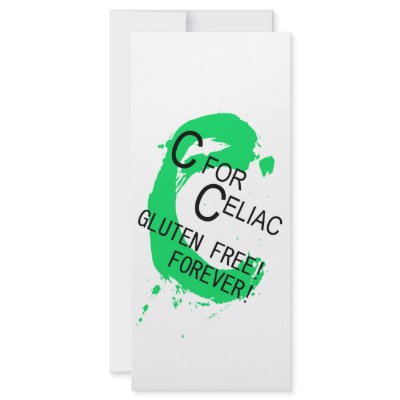 C is for Celiac Gluten Free Forever by ColorShow