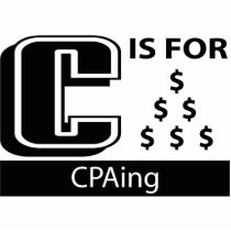 C Is For CPAing Acrylic Cut Out
