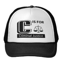 C Is For Criminal Justice Mesh Hats