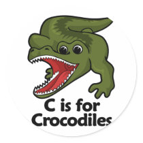 C is for Crocodile