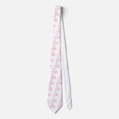 C is for Cure Neck Ties by BCAwarenessTShirts