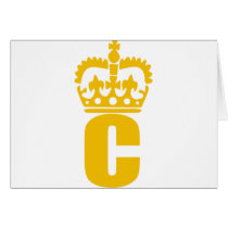 C - Letter - Name Card