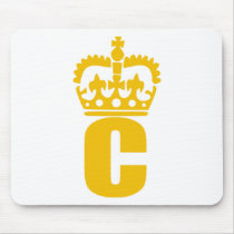 C - Letter - Name Mouse Mat