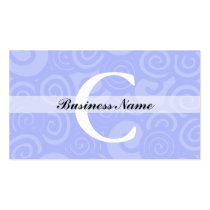 C Monogram Business Cards business cards