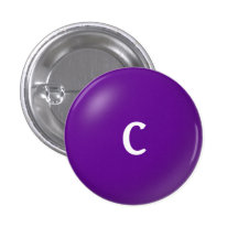 C Monogram Button