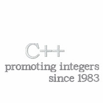 C++: Promoting integers since 1983 Polo