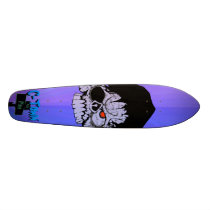 C-Town 901 Pine Skull Design #7 Skateboards