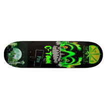 C-Town Superchronics Design #6 Skate Board Decks