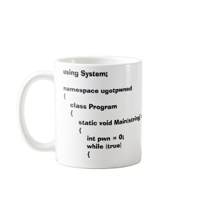 C# u got pwned mug by GotKaos