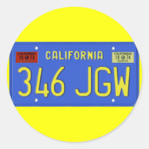 CA74 ROUND STICKER