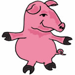 CA- Dancing Pig Photo Sculpture