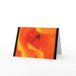 CA Poppy "Heart" NOTECARD/BLANK