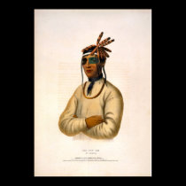 Caa-Tou-See, An Ojibway print posters