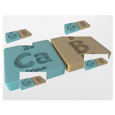 Cab as Ca Calcium and B Boron Letterhead by ChemicalWords