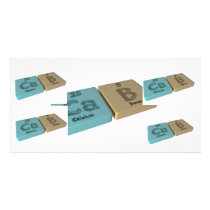 Cab as Ca Calcium and B Boron Photo Greeting Card