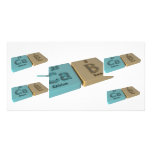 Cab as Ca Calcium and B Boron photo cards