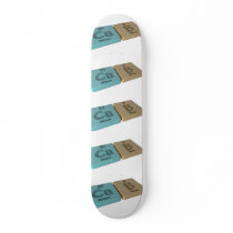 Cab as Ca Calcium and B Boron Skate Board Decks