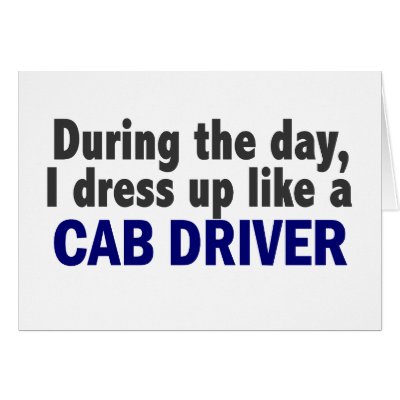 Cab Driver During The Day by professiongifts