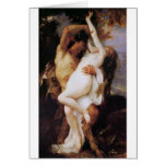 Cabanel  Alexandre  Nymphe  et  Satyr  1860 Greeting Cards