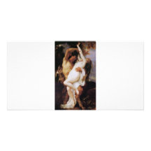 Cabanel  Alexandre  Nymphe  et  Satyr  1860 Photo Card