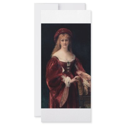 Cabanel Alexandre Patricienne De Venise 1881 Rack Cards by belablack