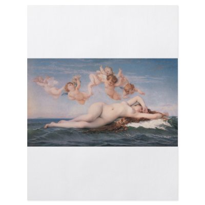 Cabanel Alexandre The Birth of Venus 1863 Flyers by belablack