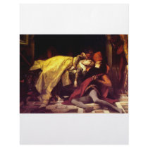 Cabanel Alexandre The Death of Francesca de Rimini Customized Letterhead